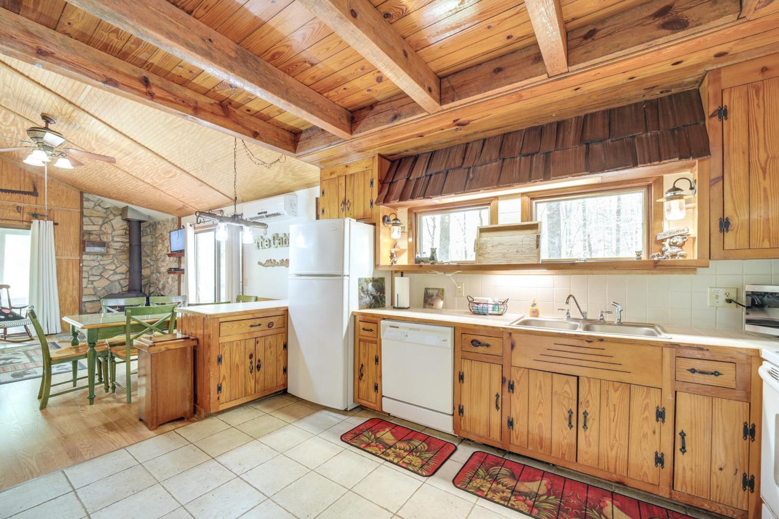 Riverside Cabin with Deck by Hiking Trails and Fishing Main image 1
